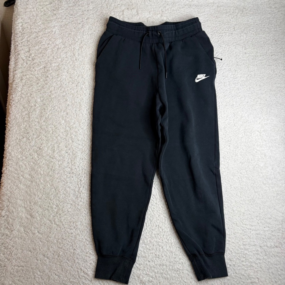 Nike Sportswear Tech Fleece Joggers Black Tapered Sweatpants BV3472-010 Womens S
